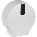 Dispenser,  Classic Recycled, Midi, 12x34x36cm,  Ø33,5cm, hvid, plast, til midi jumboruller,  restrullefunktion