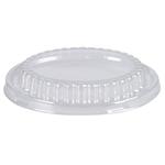 Låg, ABENA Cater-Line,  Ø8cm, klar, APET, rund, snap-on