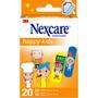 NEXCARE Børneplaster, Nexcare Happy Kids, 2 størrelser, assorteret, hypoallergent