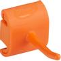 Vikan Vægophæng til redskaber, Vikan, 78x41,5mm, Ø48mm, orange, PP/TPE, enkeltkrogs modul *Denne vare tages ikke retur*