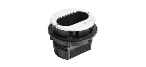 Atlona Pocket™ Series Architectural Cable Access Enclosure for Three Cables (AT-PKT-3H)