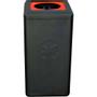 BrickBin Affaldsspand, BrickBin, sort, HDPE, 65 l, sort/orange, med sækkeholder *Denne vare tages ikke retur*