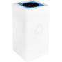 BrickBin Affaldsspand, BrickBin, hvid, HDPE, 65 l, hvid/blå, med sækkeholder *Denne vare tages ikke retur*
