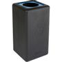BrickBin Affaldsspand, BrickBin, sort, HDPE, 65 l, sort/blå, med sækkeholder *Denne vare tages ikke retur*