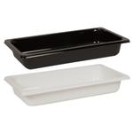 Bakke, 32, 4x17, 6x4, 8cm,  1980 ml, sort, CPET, 1-rums, standard serie, 1/3 GN