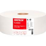 Jumborulle,  Katrin Classic, 2-lags, Midi, 380m x 9,8cm, Ø27cm, hvid, blandingsfibre