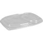 ABENA Låg, 25,5x19x2cm, klar, PP, 2-rums, til plastbakke