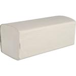 Håndklædeark,  ABENA Care-Ness Excellent,  2-lags, V-fold, 21x25cm, 10,5 cm, hvid, nyfiber