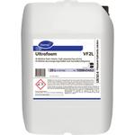 Skumrengøring,  Diversey F&B Ultrafoam VF2L, 20 l, alkalisk/ affedtende,  uden klor, farve og parfume