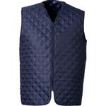 Termovest,  ELKA, M, navy, polyester *Denne vare tages ikke retur*