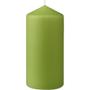 DUNI Bloklys, Duni, 15cm, Ø7cm, leaf green, 50 timer, mat *Denne vare tages ikke retur*