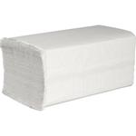 Håndklædeark,  ABENA Care-Ness Excellent Eco, 2-lags, V-fold, 21, 8x21cm,  11 cm, hvid, nyfiber