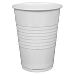 Automatbæger,  9cm, Ø7cm, 18 cl, 21 cl, hvid, PS, m/ antistatisk behandling