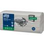 TORK Industriaftørring, Tork W4, 1-lags, 41,5x35,5cm, 10,8 cm, grå, nyfiber, polyester, polypropolen, top-pak