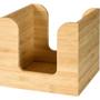 DUNI Dispenser, Duni Bamboo, 11x11x10,5cm, nature, bambus, small *Denne vare tages ikke retur*