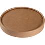 ABENA Låg, Abena Gastro, Ø11,5cm, brun, kraft/PE, til 12-32oz bæger