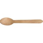 Ske, ABENA Gastro, 16cm, brun, birketræ/ voks