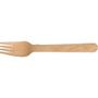 _ Gaffel, ABENA Gastro, 16cm, brun, birketræ/voks