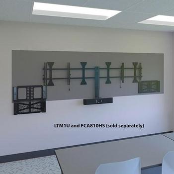 CHIEF MFG CSSLP15X10 | Proximity® Component Storage Slide-Lock Panel | Steel | Black (CSSLP15X10)