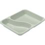 ABENA Bakke, C 2227- 2C, 22,7x17,8x3cm, 820 ml, evolve, CPET, 2-rums, 320/500 ml, S-delt, hovedret
