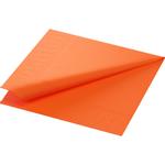 Frokostserviet,  Duni, 2-lags, 1/4 fold, 33x33cm, sun orange, nyfiber