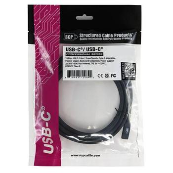 SCP Kabel USB-C > USB-C- 3 m M-M 20Gbps 5A (USBC32-3M)