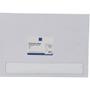 _ Engangsforklæde, ABENA, 130x80cm, 30 micron, hvid, LDPE, stor dispenser, usteril, engangs