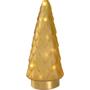 ABENA LED træ i glas, 10,5x24,5cm, rav, glas, mat, med 10 LED lys *Denne vare tages ikke retur*
