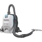 Rygstøvsuger,  Makita XGT, 40V, grå, 1-rums, 2 l, antistatisk sugeslange,  5,0/1,8 l