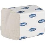 Toiletpapir i ark, Bulkysoft,  2-lags, 19x11cm, hvid, nyfiber