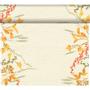 Dunicel Kuvertløber, Dunicel, Fall Beauty, 24x0,4m, hvid, tete-a-tete