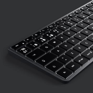 Satechi Slim X1 - tastatur - QWERTY - Nordisk (ST-BTSX1M-ND)