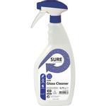 Glasrens, Diversey SURE Glass Cleaner, 750 ml, klar-til-brug,  uden alkohol, farve og parfume