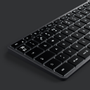 SATECHI Slim W3 Tastatur Designet for Mac & iOS, nordisk layout, USB-C, baklyste taster (ST-UCSW3M-ND)