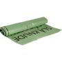 _ Madaffaldspose, C-fold, 20 l, transparent grøn, LDPE/genanvendt, 40x50cm
