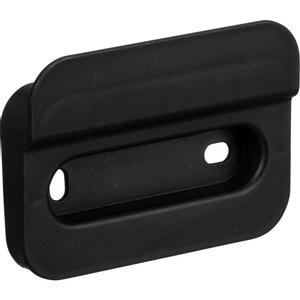 Avedøre Vægbeslag,  Avedøre, 92x19x67mm,  sort, genanvendt plast, t/ affaldssystem (1999914284)