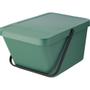 BRABANTIA Affaldsspand,  Brabantia Sort & Go, grøn, plast, 20 l, stabelbar *Denne vare tages ikke retur*