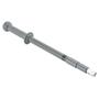 VIKAN Teleskopskaft med klik, Vikan, Ø3,5cm, grå, aluminium/ PP,  58-139cm