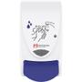 SCJP Dispenser, SCJ Professional Cleanse Light, 1000 ml, hvid, plast, manuel, med blå knap,1,0 ml pr. dosering