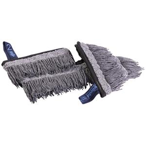 VILEDA Moppe, Vileda Swep Duo r-MicroTech Pro, grå, polyester/ PP,  35 cm, lommer, 60% genanvendt (1999914569)