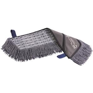 VILEDA Moppe, Vileda Swep Single r-MicroCombi Pro, grå, polyester/ PP,  50 cm, med lommer, 38% genanvendt plast *Denne vare tages ikke retur* (1999914684*30)