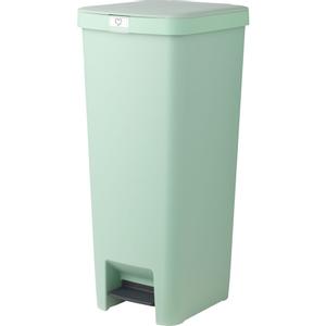 BRABANTIA Pedalspand,  Brabantia StepUp, jade grøn, genanvendt plast, 40 l, med soft close låg *Denne vare tages ikke retur* (1999915318)