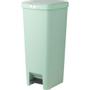 BRABANTIA Pedalspand,  Brabantia StepUp, jade grøn, genanvendt plast, 40 l, med soft close låg *Denne vare tages ikke retur*