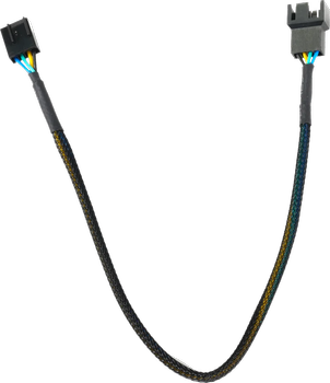 Inet Extension cable for 4-pin fans 0.3m, black (8906898)