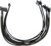 Inet Splitter for PWM fans, 4-pin to 5x4-pin fe, Molex power