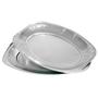 ABENA Serveringsfad, ABENA, 33,2x23,5cm, sølv, aluminium, oval