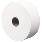 Jumborulle,  ABENA Care-Ness Excellent,  2-lags, Midi, 380m x 9cm, Ø26cm, hvid, nyfiber