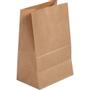 Abena Popcornpose, 12x8,5x19cm, brun, kraft/papir, uden hank, med sidefals