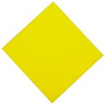 Alt-mulig-klud,  38x38cm, gul, PLA/ viskose,  perforeret,  120g