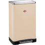 Wesco Pedalspand, Wesco Big Double Boy, mandel, 2-rums, 2x18 l, med soft close låg, til kildesortering